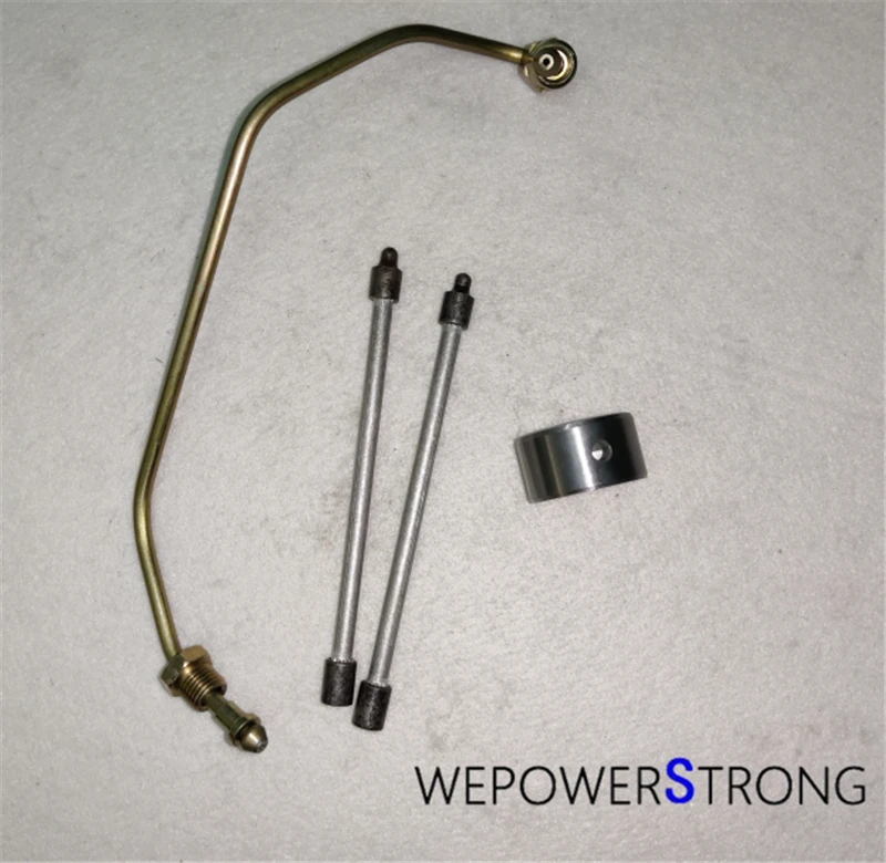Valve Cover High Pressure Fuel Pipe Main Bush Push Rod Kit(5PC Set) For 170F 173F 178F 186F 188F 192F Diesel Engine Generator