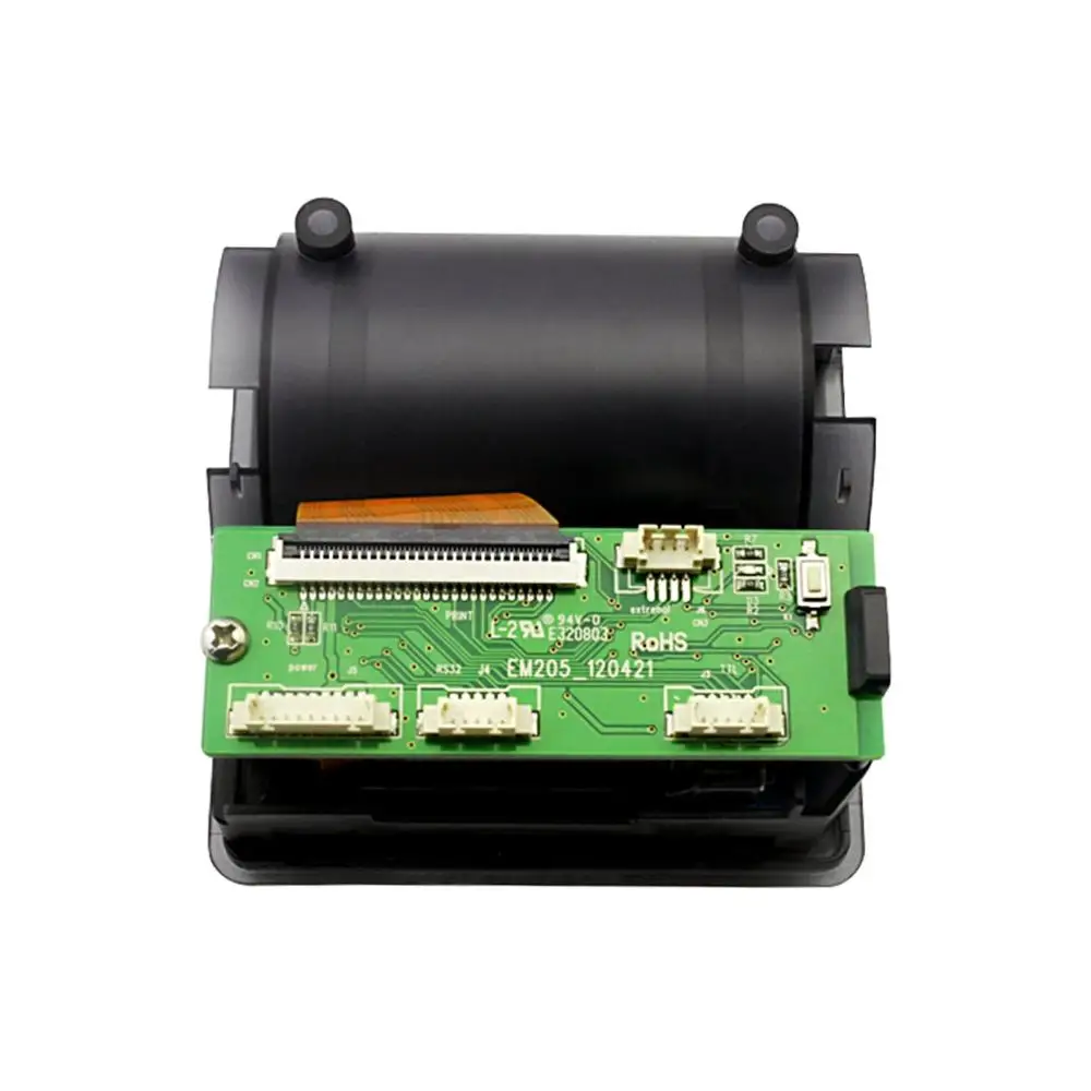 CASHINO 58mm micro embedded Barcode thermal panel mount receipt printer low noise (TTL+RS232, DC5-9V)