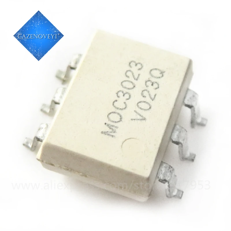 

10 шт./лот MOC3023 3023 SMD-6 Новый оригинал в наличии