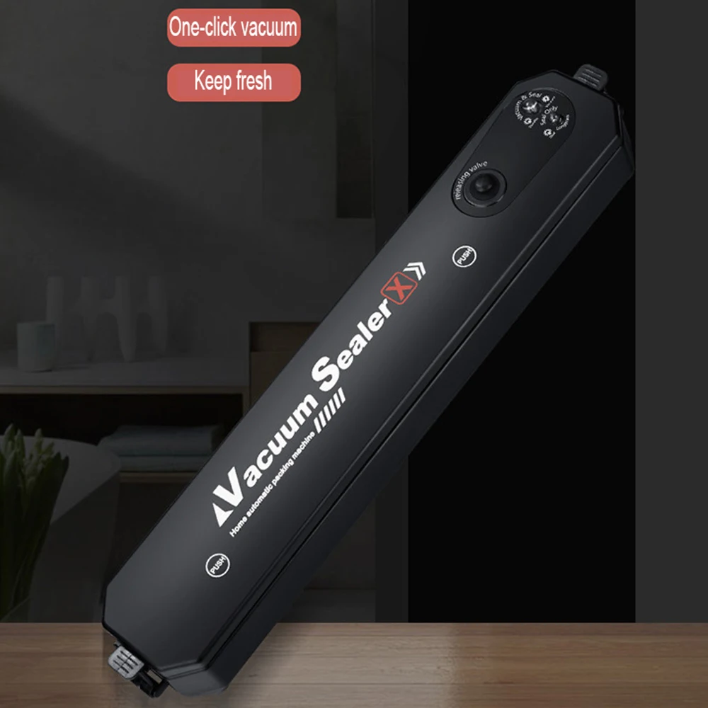 Вакуумный упаковщик пищевых продуктов, 220 В/110 В, 10 пакетов в комплекте