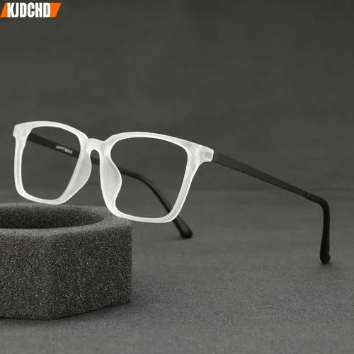 Imagen 2 del producto Gafas de lectura ultraligeras para hombres, lentes de goma y titanio, antiluz azul, para presbicia, dioptrías + 1,0 + 1,5 + 2,0 + 2,5 + 3,0 + 3,5 + 4,0