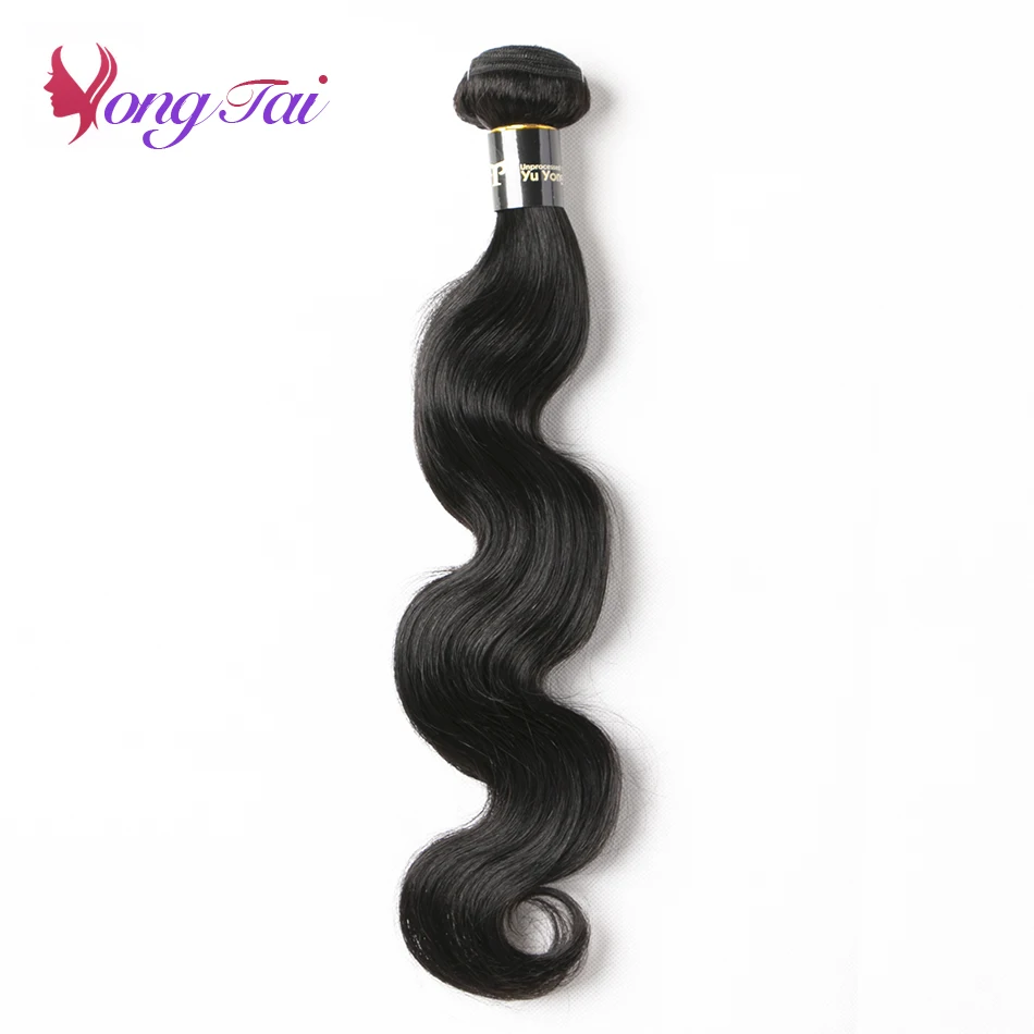 Fasci di tessuto brasiliano dei capelli dell'onda del corpo dei capelli di YuYongtai 100% tessuto dei capelli umani 1/3 pezzo 8-30 "estensioni dei capelli umani Non Remy