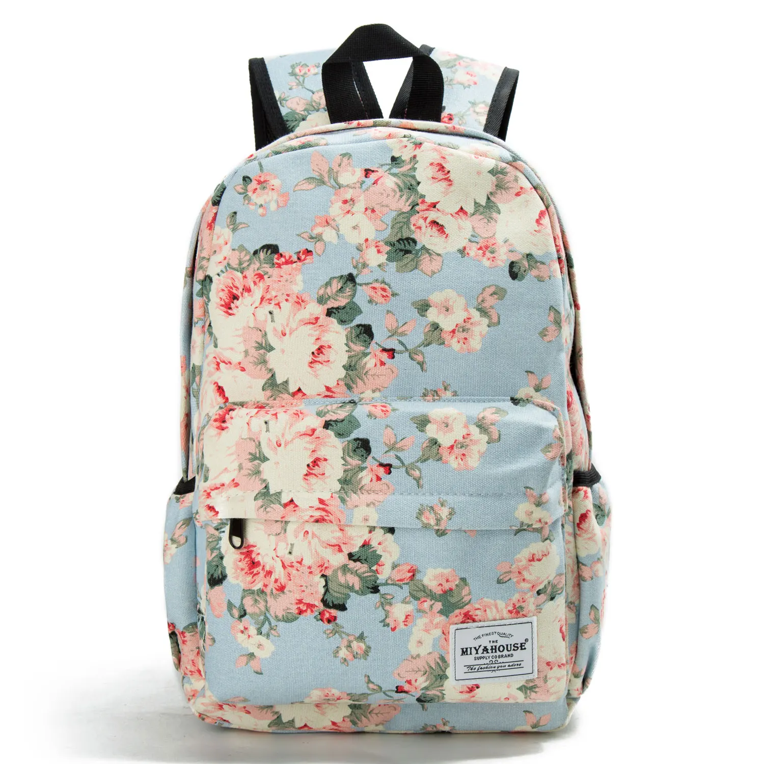 Rucksack High Quality Canvas Women Backpack Dropshipping School Backpacks for Teenager Girl Laptop Backpack School Bags