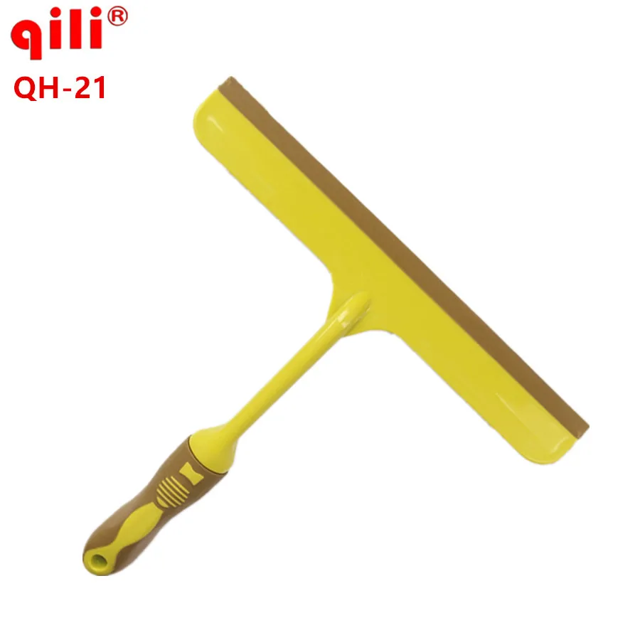 

QH-21 Scraper Long hand silicone squeegee auto glass water cleaning squeegee tool Silicon Water Squeegee window squeegee tools