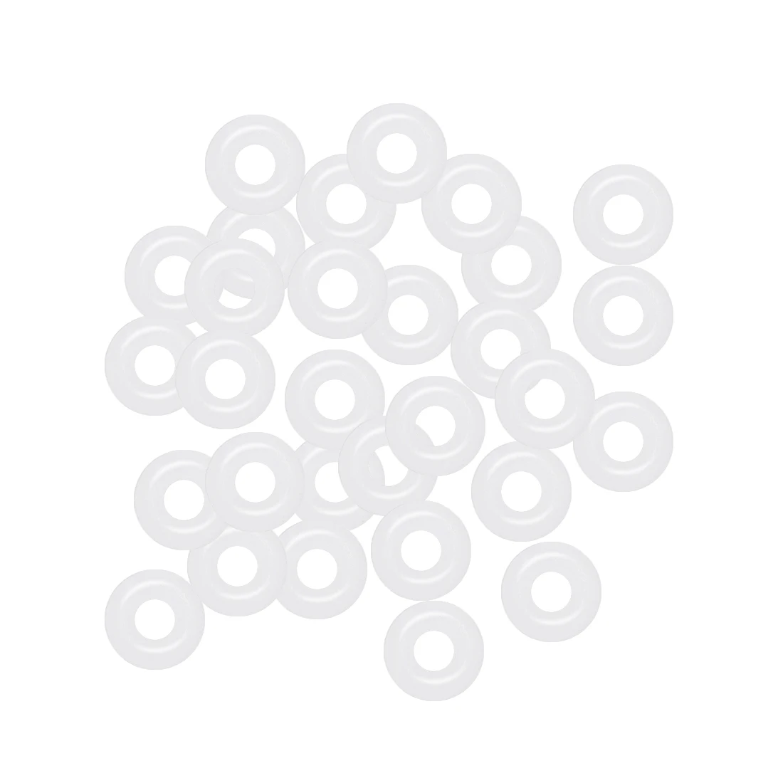 

Uxcell 30Pc White Silicone Ring Gasket Silicone O-Rings 5mm OD 2mm Inner Diameter 1.5mm Width VMQ Seal Gasket For Coffee Machine