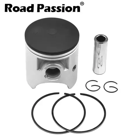 Road Passion Motorcycle STD +25 +50 +75 +100 59mm 59.25mm 59.5mm 59.75mm 60mm Piston Ring Kit For YAMAHA TZM150 TZM 150