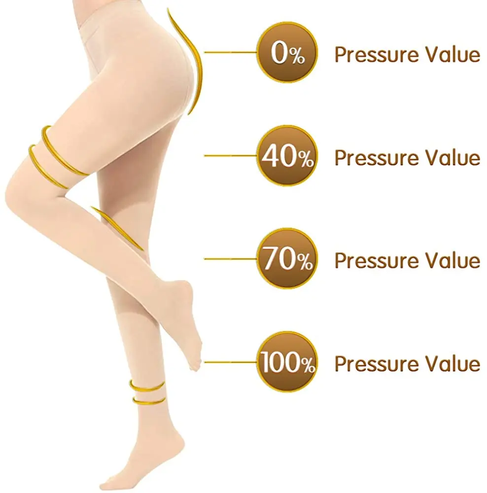 Medical Compression Socks Varicose Veins Socks Elastic Pressure Stockings Varicose Vein Treatment Pantyhose 20-30 MmHg