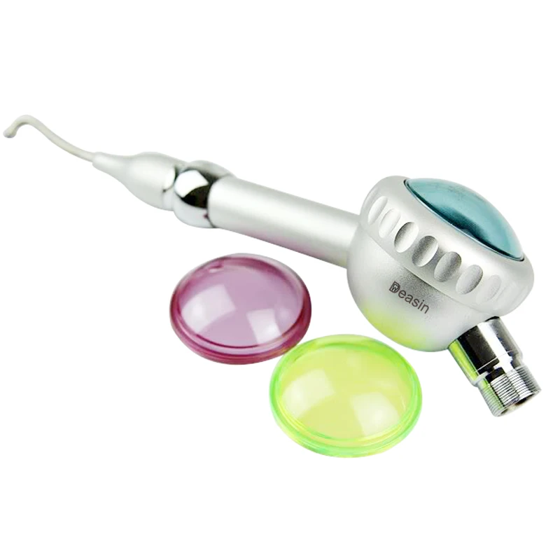 

Dental Air Water Polisher Sandblasting Gun for Teeth Whitening & Cleaning, Oral Hygiene Prophy Polishing Tool