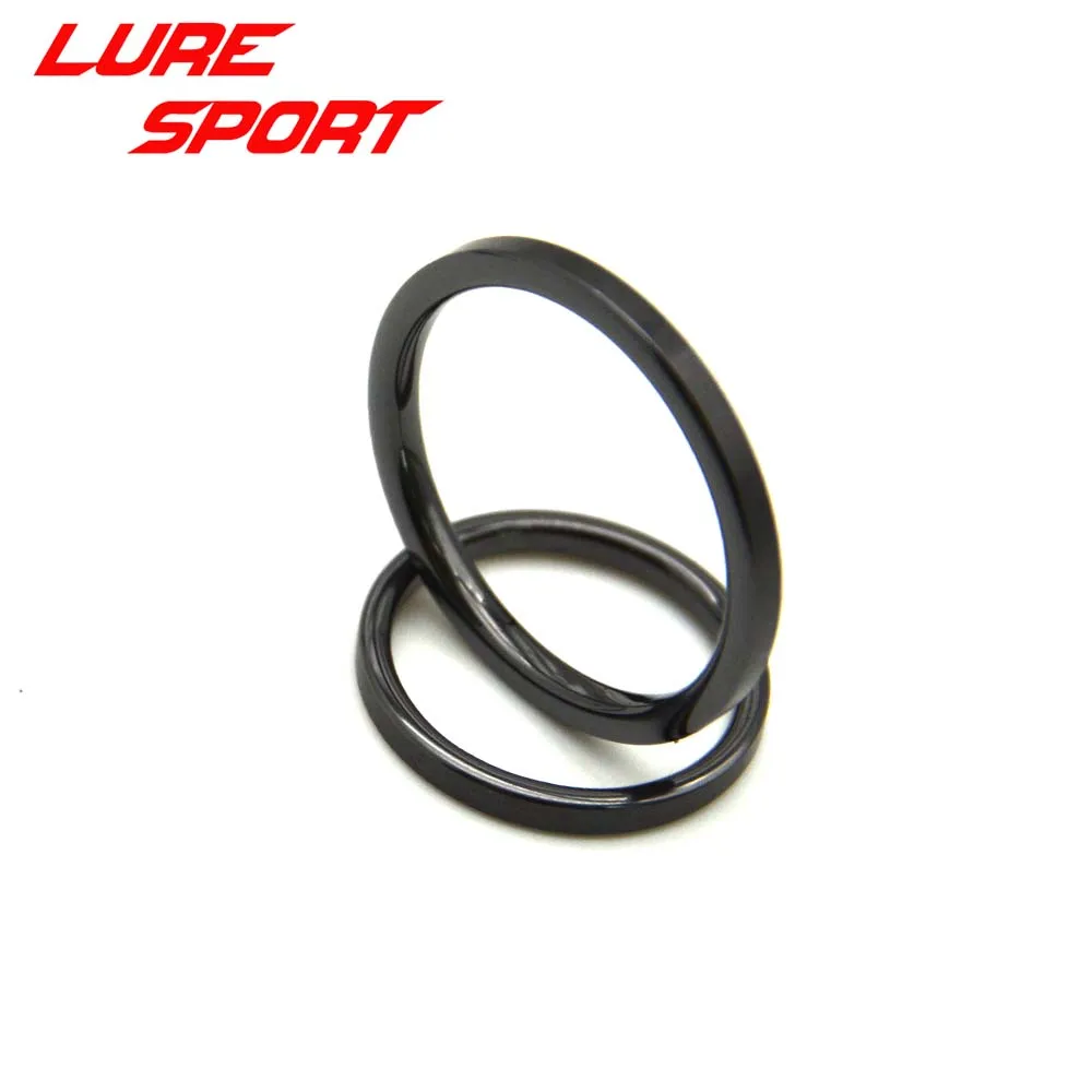 LureSport 2-15pcs/lot size2.5-50 SIC Ring Black ring rod Guide Ring Rod Building component Repair DIY Accessory
