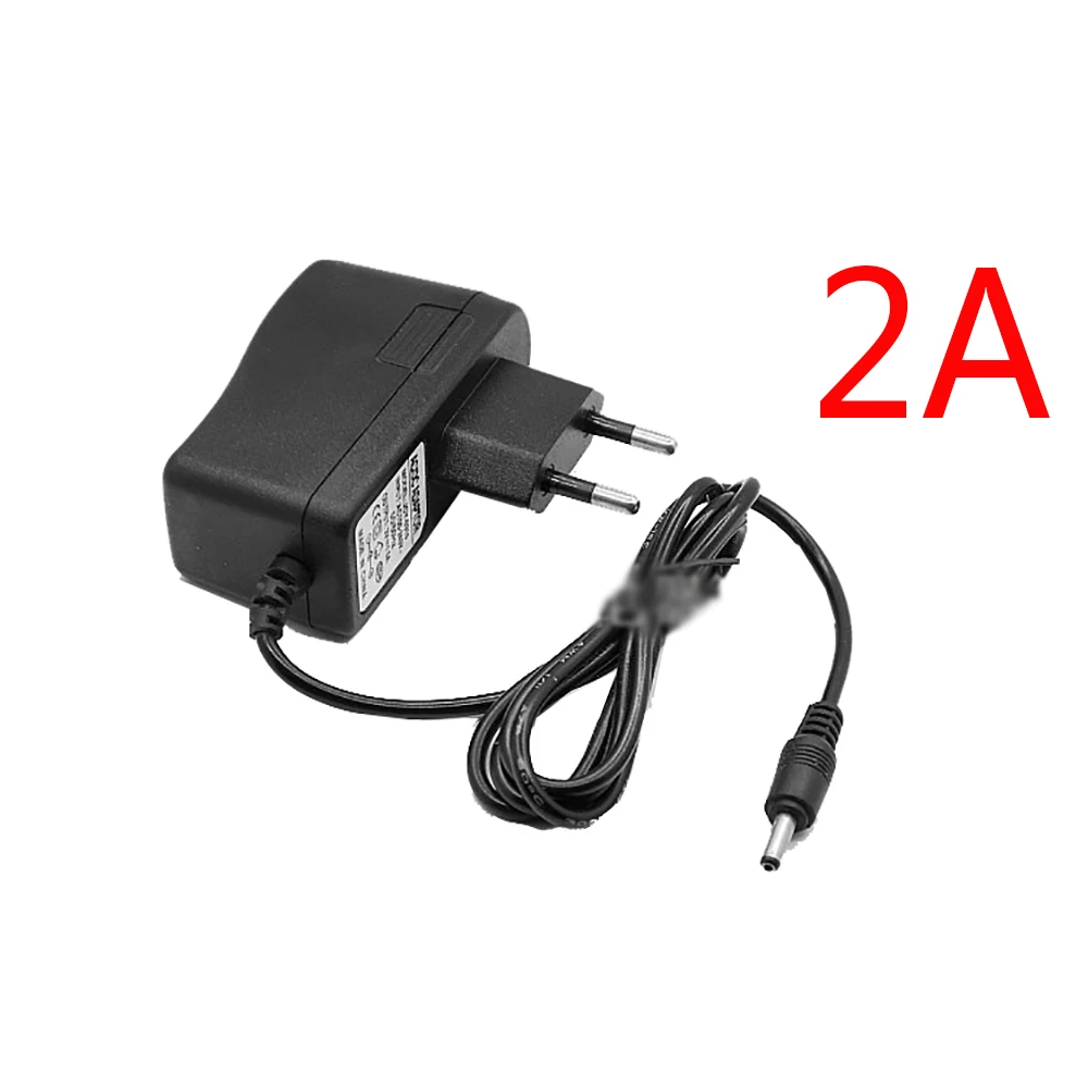 3M 3 meters cable AC 100-240V 12V 2A 2000ma charger power supply adapter transformer 12 V Volt for LED Light strip CCTV Camera