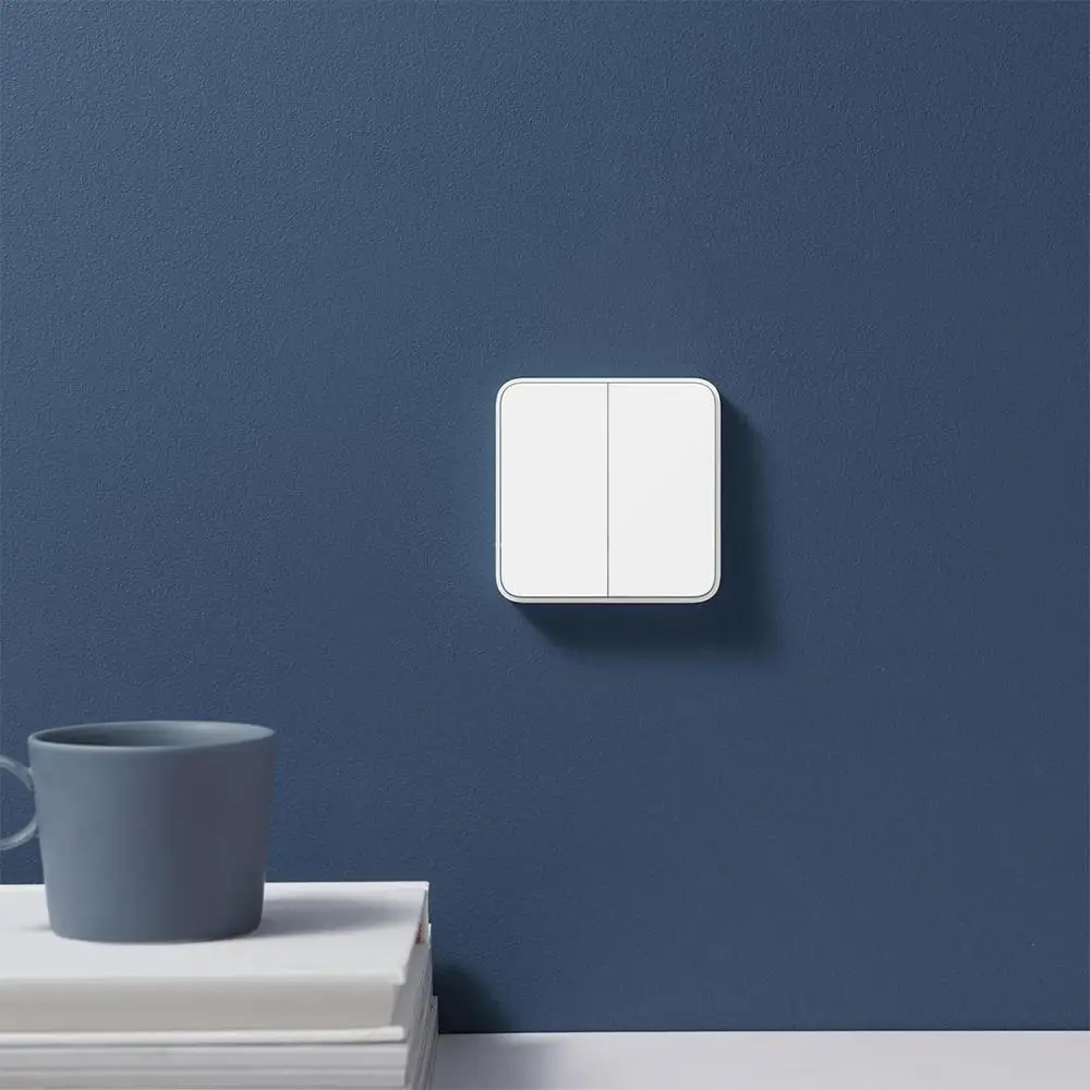 Xiaomi Mijia Wireless Smart Wall Switch Single/Double Open Dual Control Switch For Smart Xiaomi MiHome APP Smart Light Remote