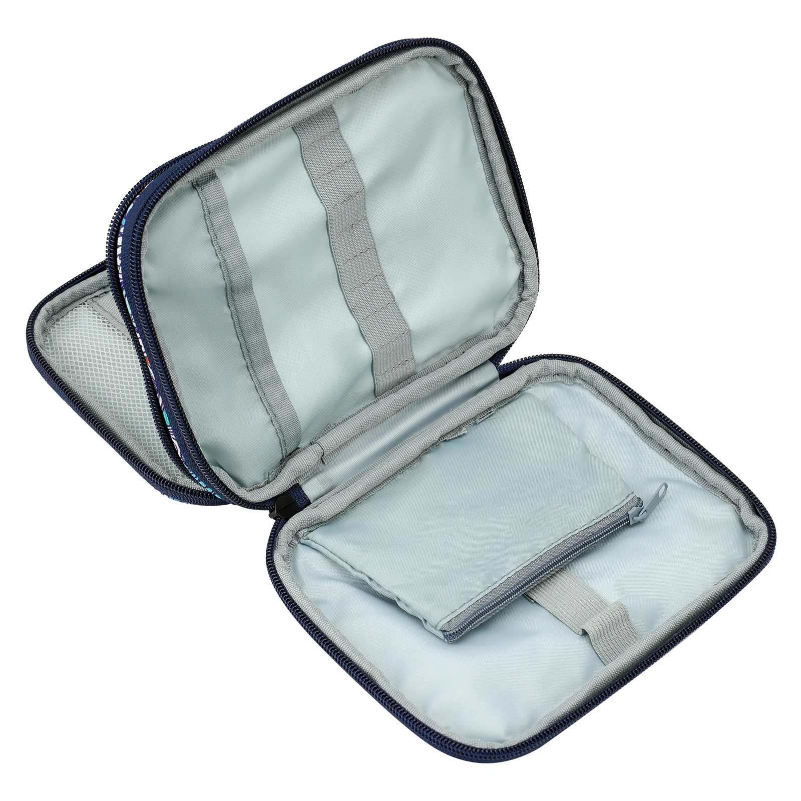 Portable Sewing Knitting Storage Bags Empty Crochet Hooks Storage Box for Knitting Needles Crochet Sewing Organizer Tools Bags