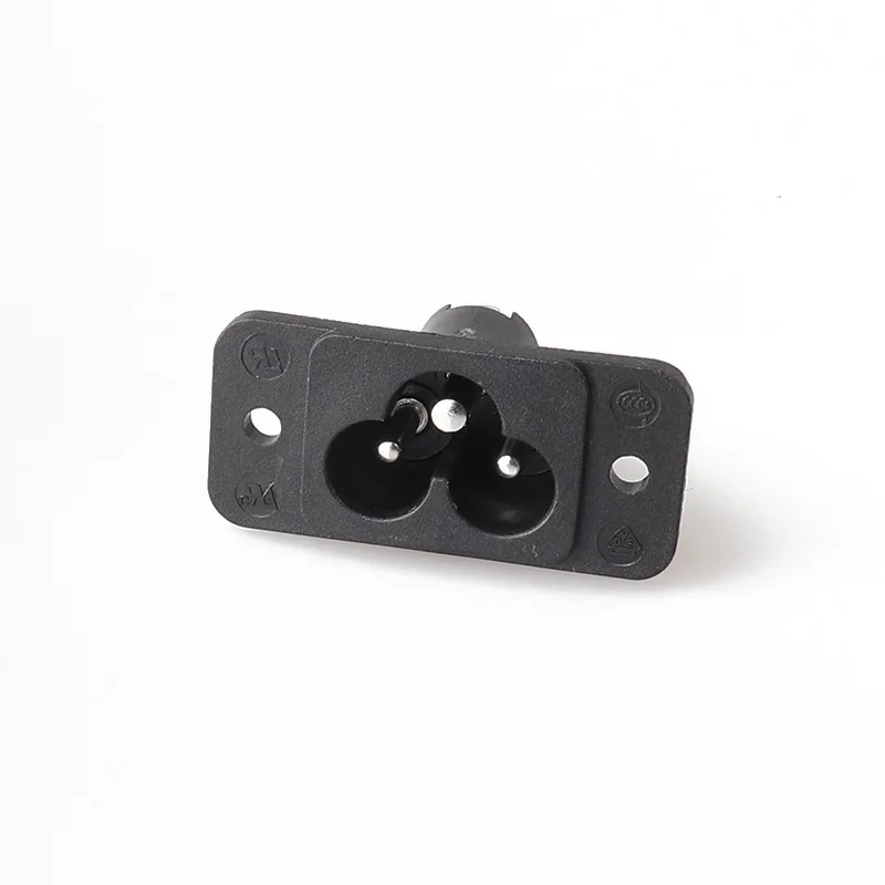 LZ-6-3S1S1 AC IEC 320 Electrical Power Socket C6 Plug Connector Outlet