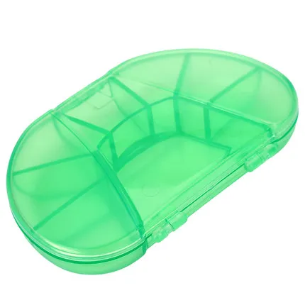 medicine container grid  Sealed Pills Compartment Storage Box Plastic Medicine Pill Weekly Survival Container Outdoor