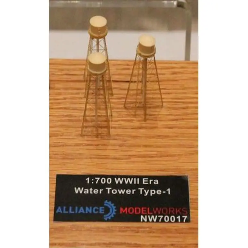 AM-WORKS NW70017 1/700 WWII Era Water Tower Type-1 - Upgrade Detail Set