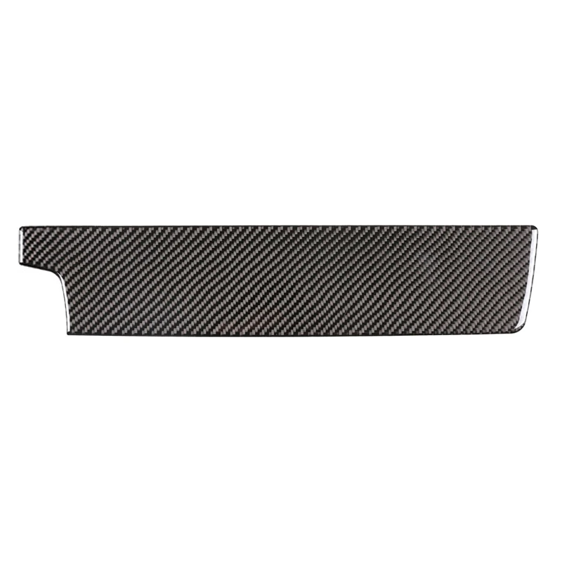 Car Carbon Fiber Center Control Gear Shift Handbrake Lever Window Lift Door Bowl Panel Cover Frame Trim For Toyota RAV4 06-12