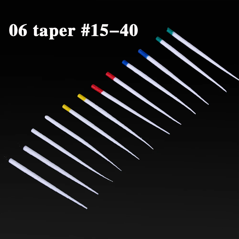 Absorbent Paper Points For Dental Use 100% Pure Cotton Fiber Root Endodontics