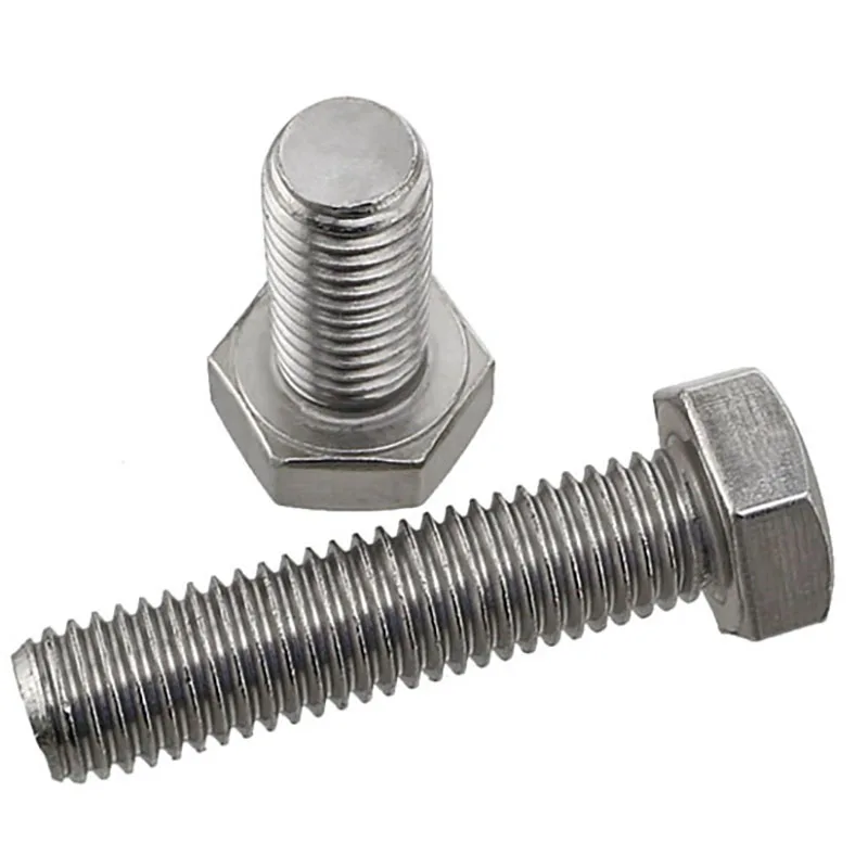 Left Threaded External Hex Head Screws A2 Stainless Steel Reverse Thread  Tooth Outer   Bolts M4 5 6 8 10 M12