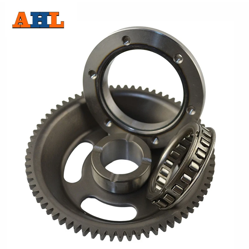 

AHL Motorcycle Starter Clutch Gear Assy Bearing and Gear For Yamaha TTR250 TT-R250 XT250 YFM250 TT250R Raid Serow 250