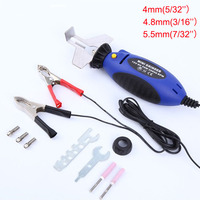 12V Electric Hand Saw Folding Saw Chain Garden Knife Sharpener Chainsaw Chain Sharpener Grinder File Set Tool Accessories