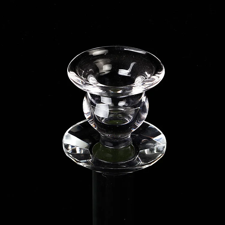 10pcs)Wedding crystal hurricane candelabra centerpieces clear acrylic  candlestick pillar candle holders table decoration 94