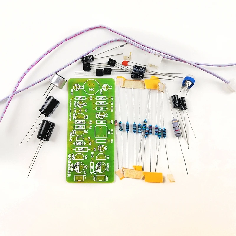 Megáfono pre-módulo electrónico kit de componentes diy volumen amplificación Módulo de micrófono