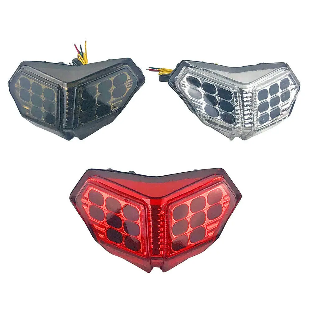 Untuk Ducati 1098 2007-2008 1198 1198S 1198R 2009-2011 848 EVO 2007-2011 Lampu Sein Lampu Rem Belakang LED Terintegrasi