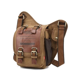 Borsa a tracolla in tela di design di lusso per uomo zaino militare Messenger petto donna Cross-Body tactical spalla marsupio