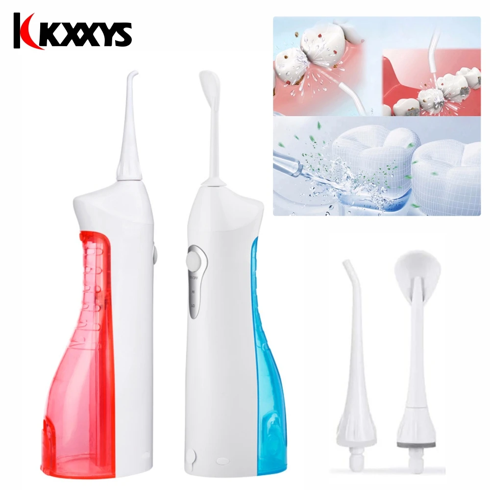 

Dental Water Jet Flosser 2 Modes Oral Irrigator USB Rechargeable 150ml Irrigator Teeth Cleaner