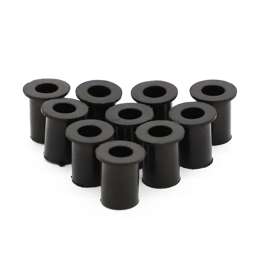 20 Piece M5 Rubber Well Nut Wellnuts Windscreen Fairing Bolt Kit For Honda Kawasaki Yamaha Suzuki Replace 90111-KW3-003