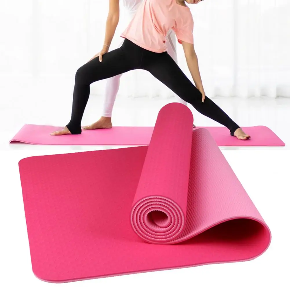 Yoga Mat Fitness esercizio TPE ad alta densità cuscino Mat sport Indoor Fitness Pilates ginnastica mat