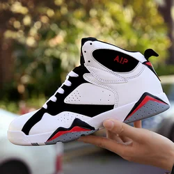 Leather Casual Shoes Men Original High Top Sneakers Platform Shoe For Women 2025 Basketball Sports Basket Femme Male Waterproof