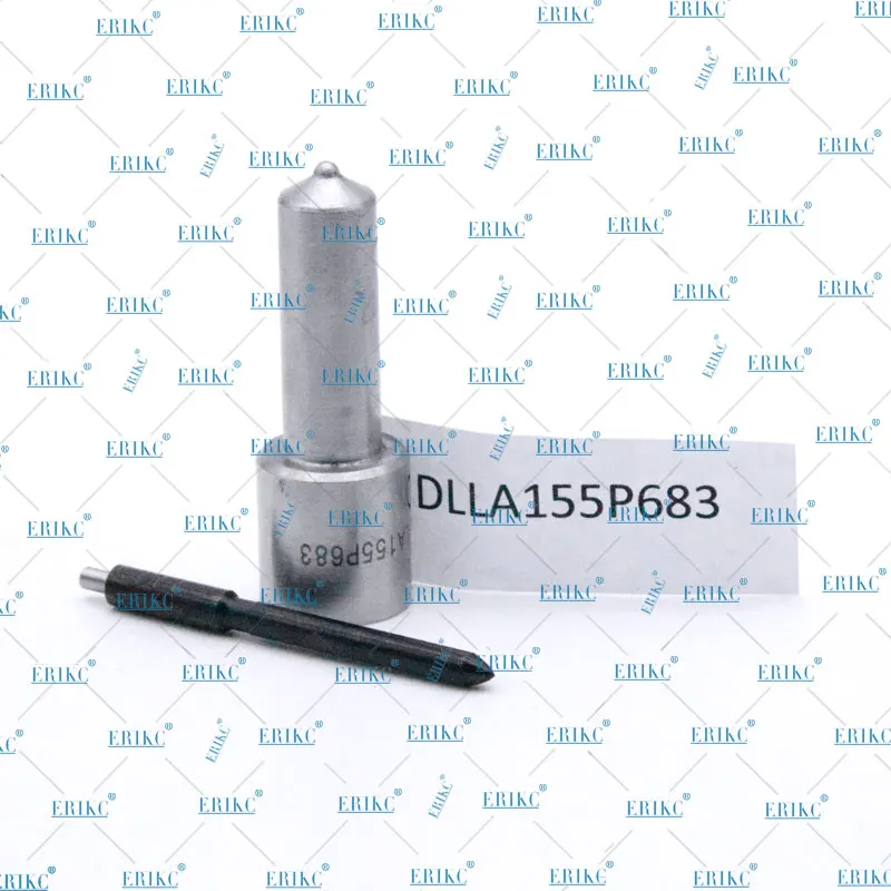 ERIKC New Black Coated Nozzle DLLA155P683 Fuel Injection Sprayer DLLA 155P683 (DLLA 155P 683) For Injectors