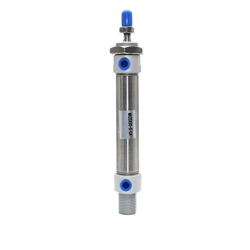 MA16/20/25/32/40 Stainless Steel Double Acting Mini Pneumatic Cylinder 25 To 500 mm Stroke Air Pressure Cylinder image 4