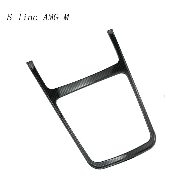 For Mercedes Benz CLA GLA A Class W117 W176 X156 Accessories Carbon Fiber Auto Interior Center Console Panel Cover Trim Stickers