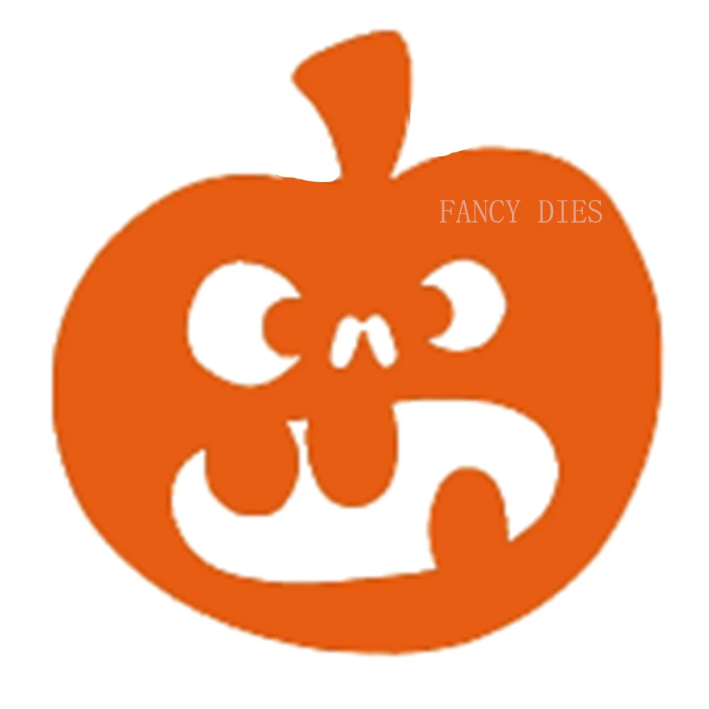 2021 New Halloween laughing pumpkin decoration Cutting Die Mold Diy Decoration Wooden Knife Mould Suitable For Fustelle Cutters