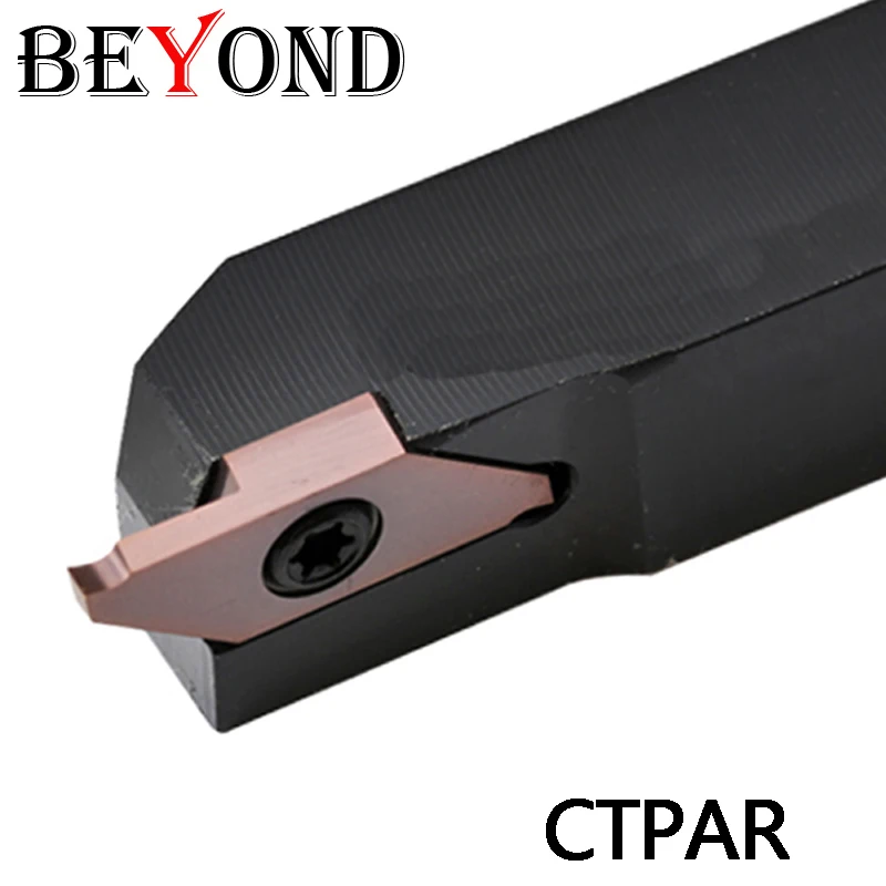 

BEYOND CTPAR CTPAL CTPAR10 CTPAR12 CTPAR16 CTPAR20 CTPAR25 External Turning Grooving Tool Holder Lathe Cutter CNC Boring Bar