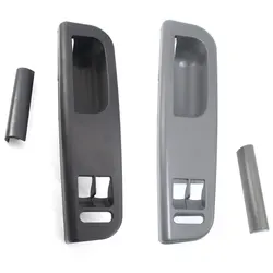 Car Left Front Door Grab Handle Cover Bracket Window Switch Control Trim Panel For 1998-2005 Golf 4 Passat B5 Bora Skoda 2-Door