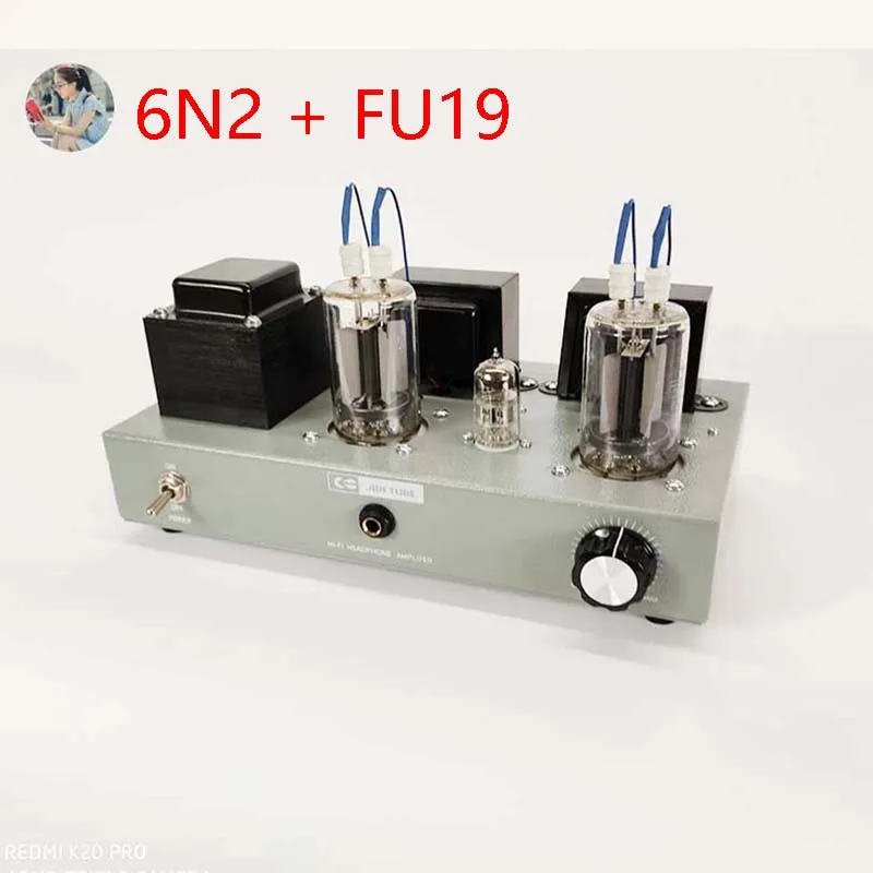 مضخم صوت بحمى الأنبوب HIFI مضخم صوت FU19 مكبر صوت 2*4 واط مخرج 1 وات AC110V / 220 فولت