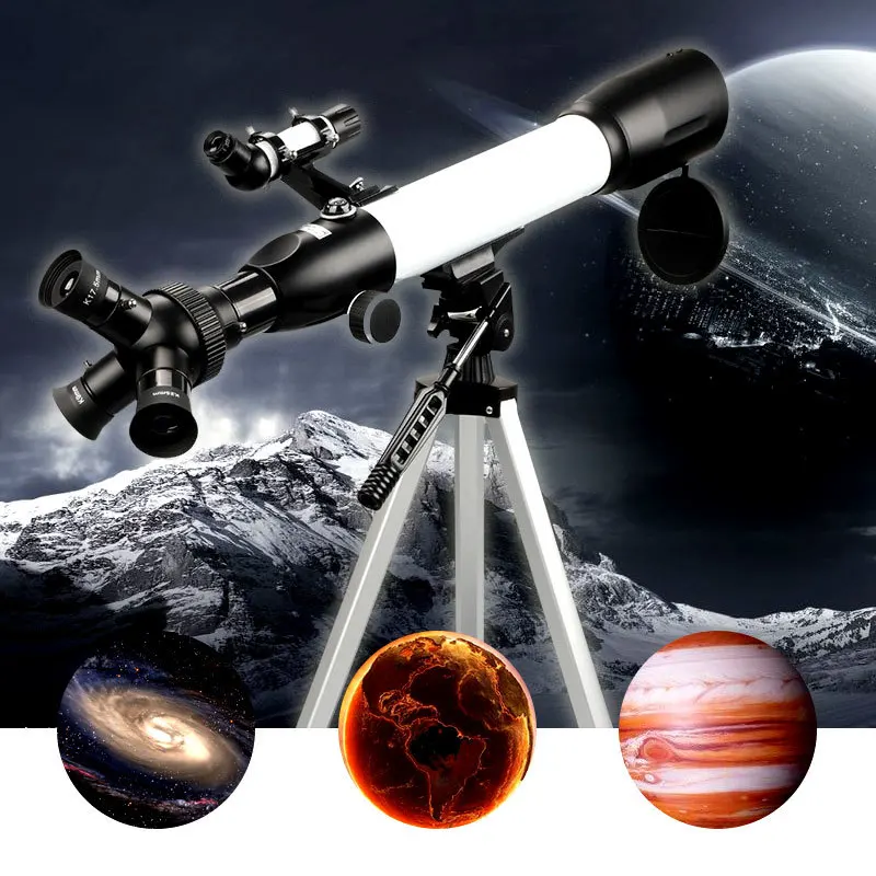 New Astronomical Telescope Upgrade 3 Eyepiece Installation 167X Zooming Monocular Telescope For Space Celestial Observation