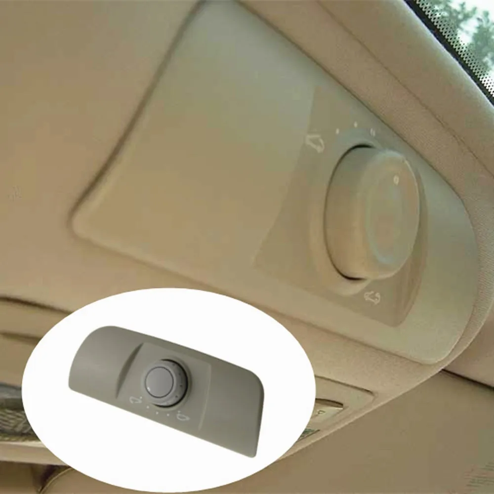 1pc Plastic Beige Sunroof Switch Sunroof Control With Panel For Renault Megane MK2 8200119893