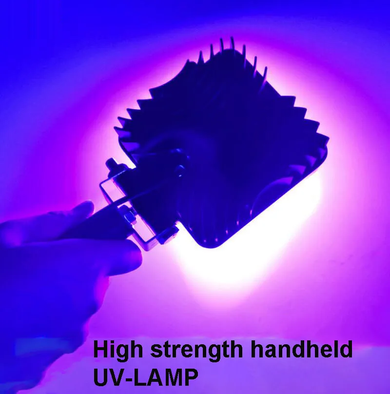 Handheld high energy LED UV-LAMP, Liquid crystal service lamp  flaw detection lamp green ink lamp