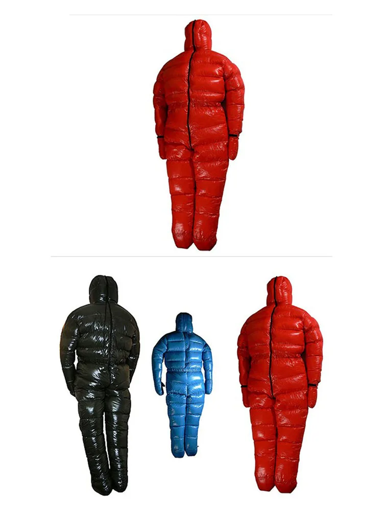 Antarctic Arctic Expedition Special Use 2500g White Goose Down Filling Winter Jacket Sleeping Bag Schlafsack Daunen Decke