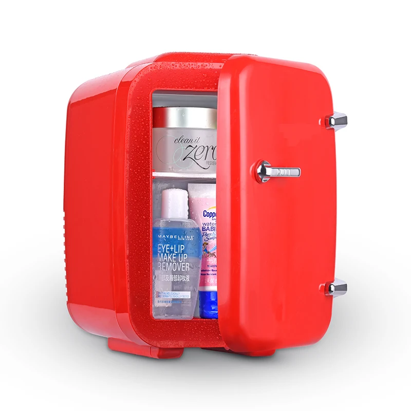 Low noise 4L Mini Portable Makeup Cooler Car Refrigerator