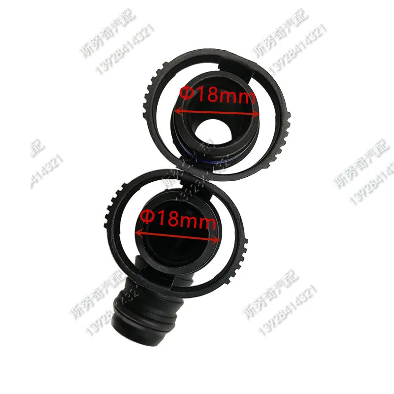 18mm Exhaust pipe fittings plastic tube connector for some ea888 engine auto connectors 18mm 1pc