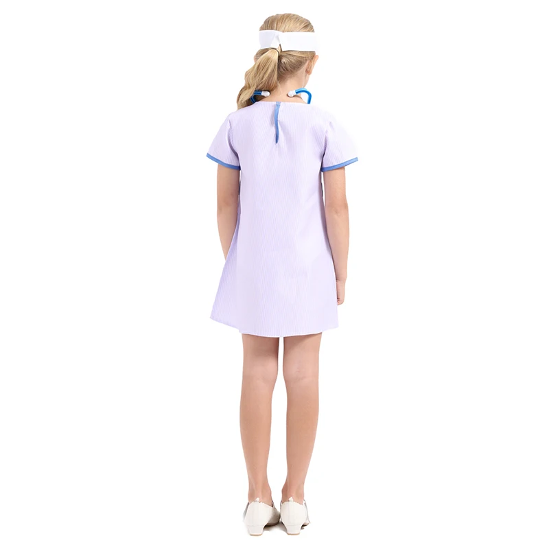 Kids Doctor Nurse cosplay costume Hospital Nurse Work Clothing Suit Uniform Carnival Fancy Party Performance Costumes Toys Sets