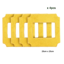 4pcs Mops for Robot Window Cleaner Glass Washer Cloth Mop Orignal for Machine QHC004/RL880/RL1188/2988/3325/3368