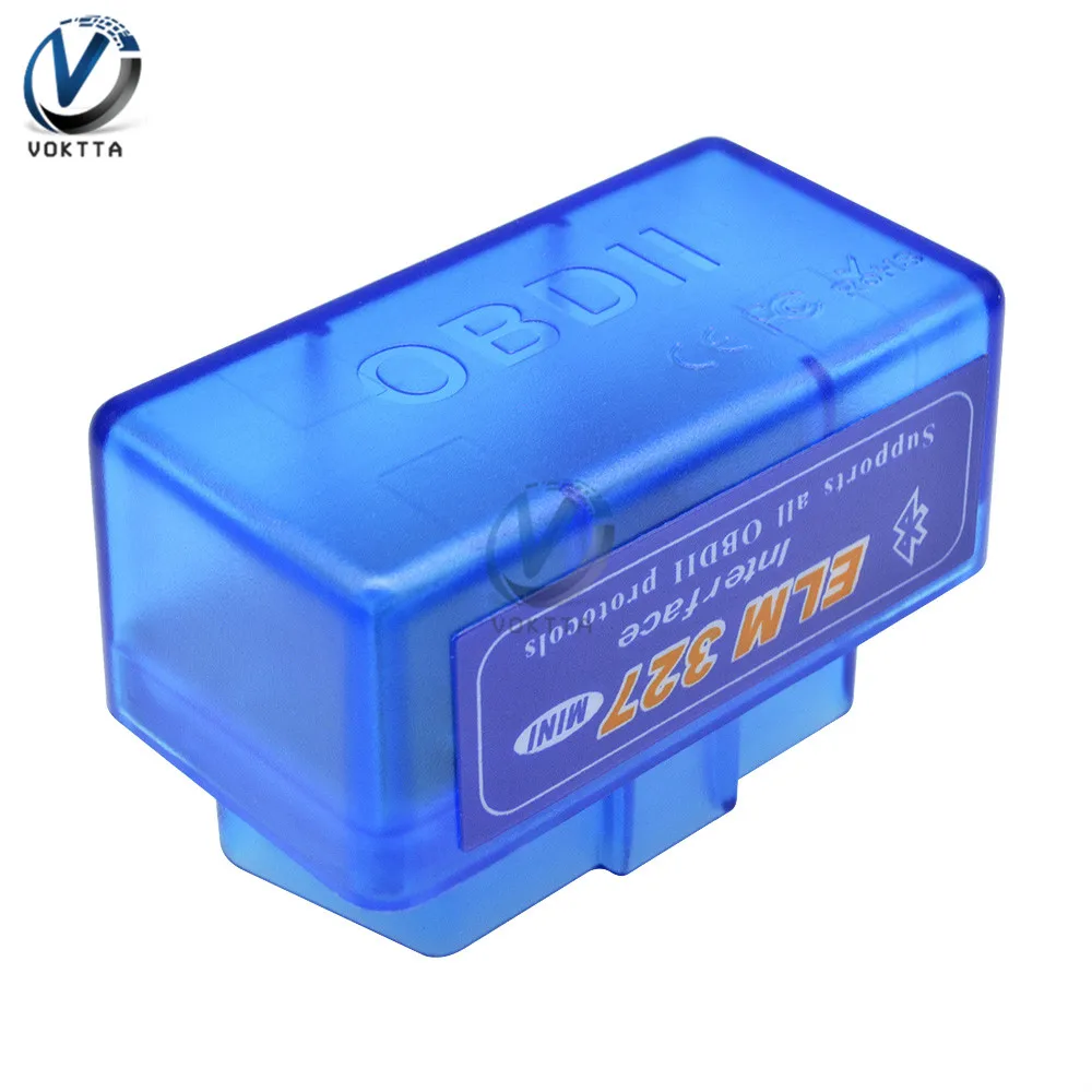 Mini ELM327 V2.1 OBD-II OBD2 Bluetooth diagnostico Auto interfaccia Scanner Scanner Scanner di codice strumento diagnostico di scansione per Android