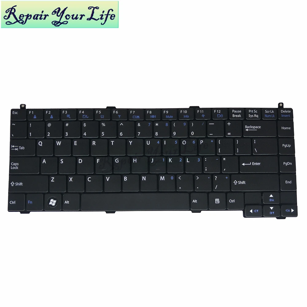 Imagem -06 - Teclado Inglês Americano para lg R45 R470 Rb470 Wireless 920 Laptop Preto Coluna de Parafuso Laptop Novo