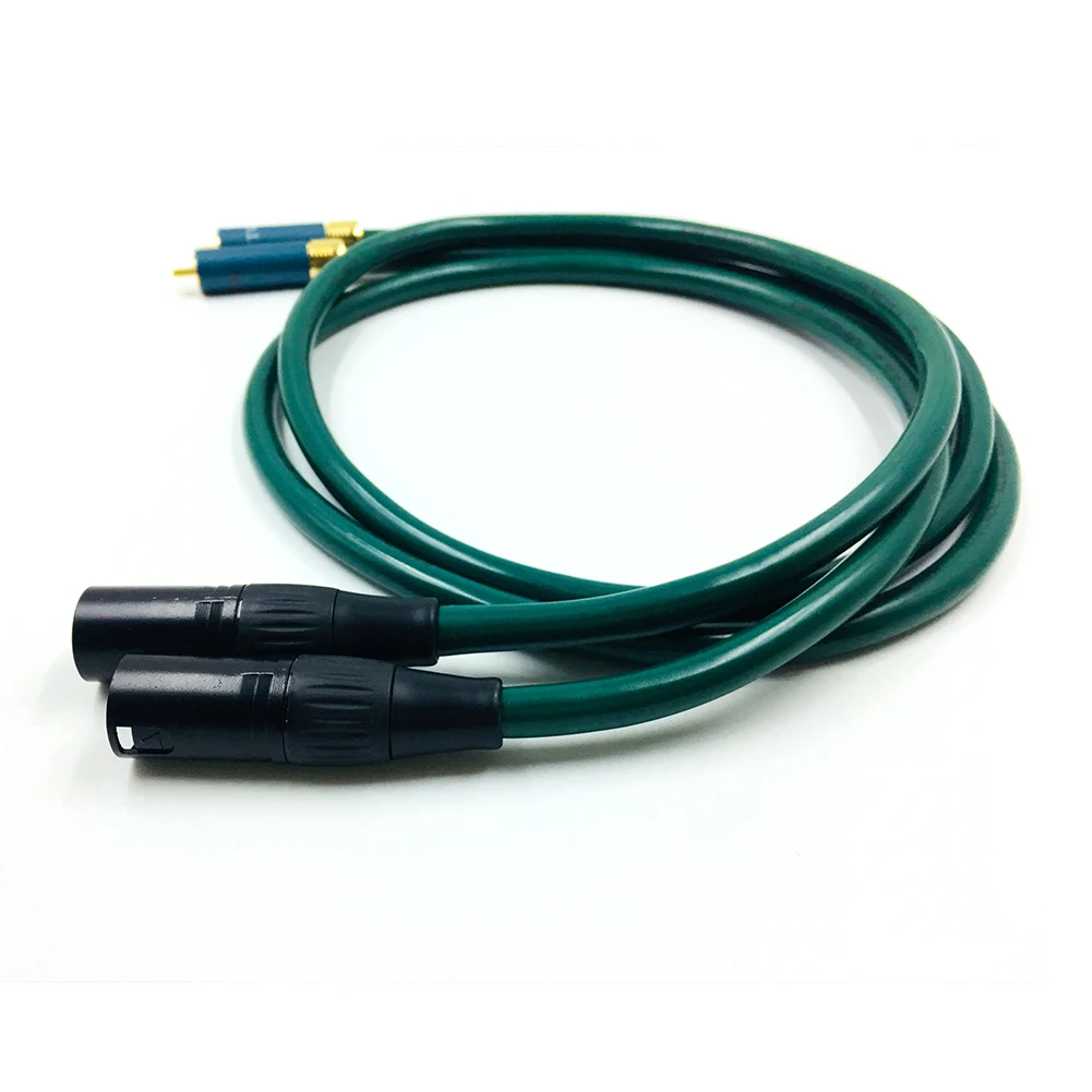 

Hifi FURUTECH OCC RCA to XLR Cable Amplifier CD Player Audio Speaker 3pin XLR Balanced Cable